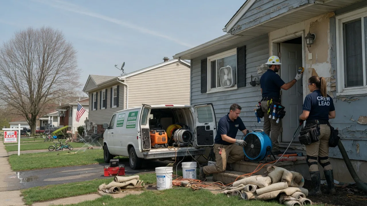 Flood Cleanup in Taylor Springs, IL near me